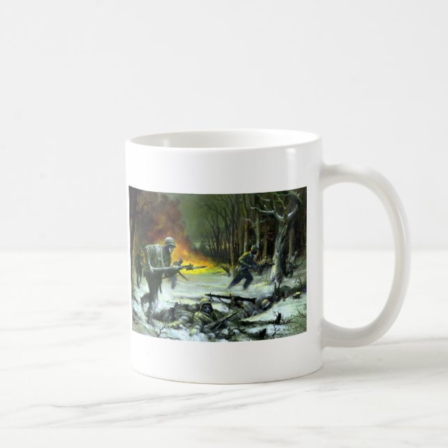 Marschierendes Feuer Kaffeetasse (Rechts)