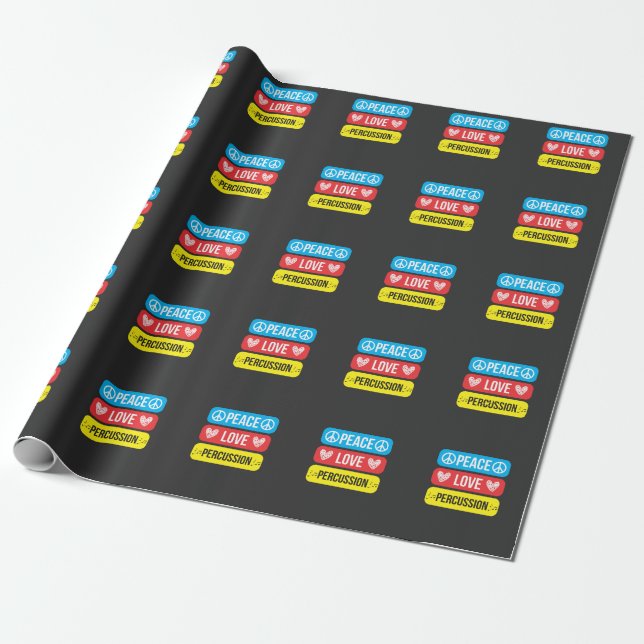 Marschierendes Geschenkpapier (Ungerollt)