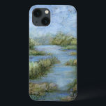 Marschland I iPhone 13 Hülle<br><div class="desc">Mit Blumen</div>