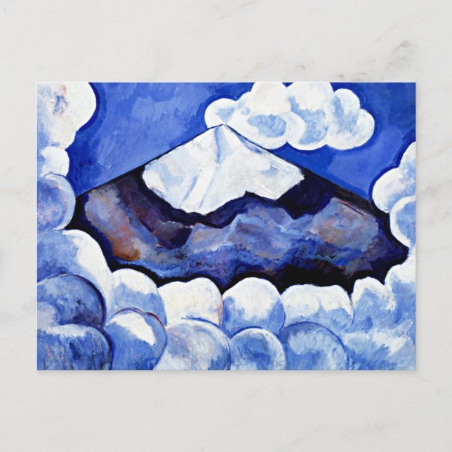 Marsden Hartley art-popocatepetl, Spirited Morning Postkarte (Vorderseite)
