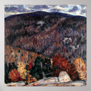 Marsden Hartley LandschaftsNr. 25 Poster