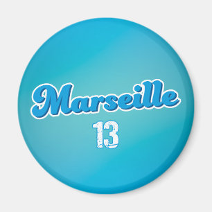 Marseille 13 magnet