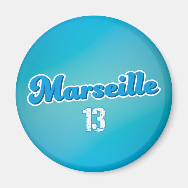 Marseille 13 magnet (Vorne)