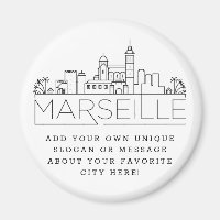 Marseille | Benutzerdefinierte Stadtmeldung oder S