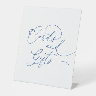 Marseille Bleu Minimalistische Karten und Geschenk Sockelschild