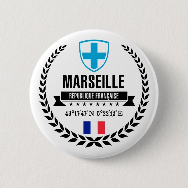 Marseille Button (Vorderseite)