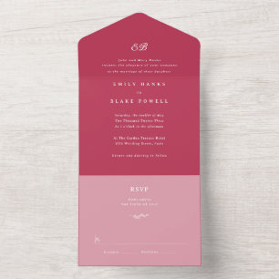 Marseille Faire-part de mariage