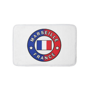 Marseille Frankreich Badematte