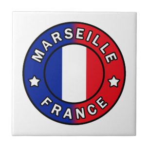Marseille Frankreich Fliese