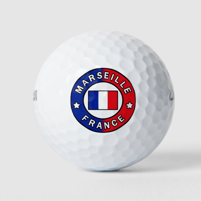 Marseille Frankreich Golfball (Vorderseite)