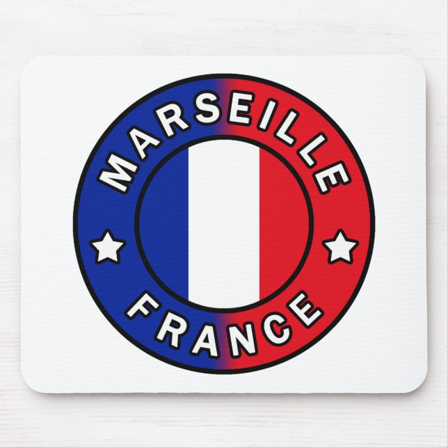 Marseille Frankreich Mousepad (Vorne)