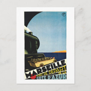Marseille / Marseille - Côte d'Azur Frankreich Rei Postkarte