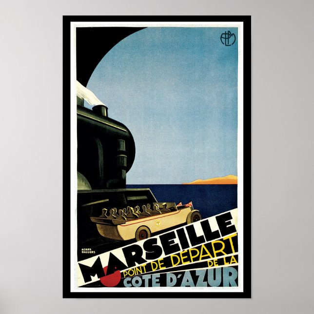 Marseille ~ Point de Depart Poster (Vorne)