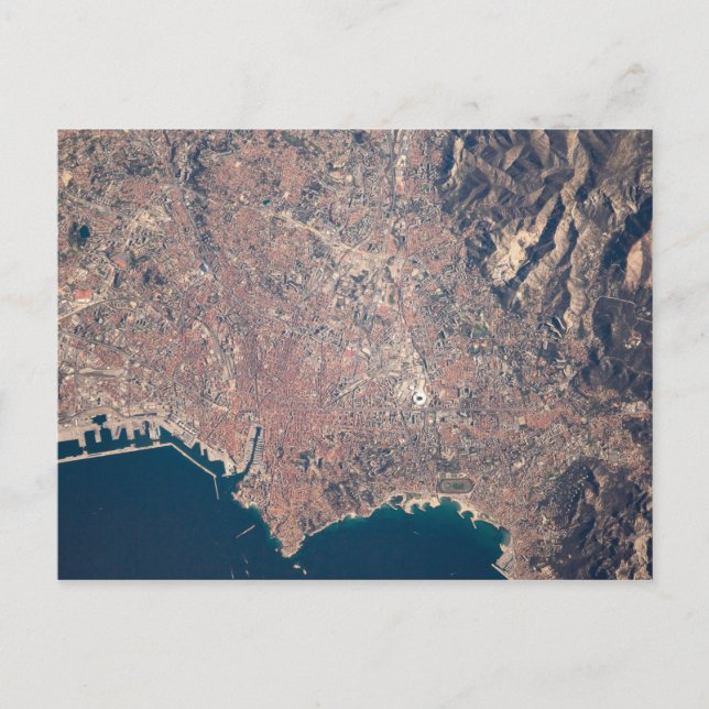 Marseille Postkarte (Vorderseite)