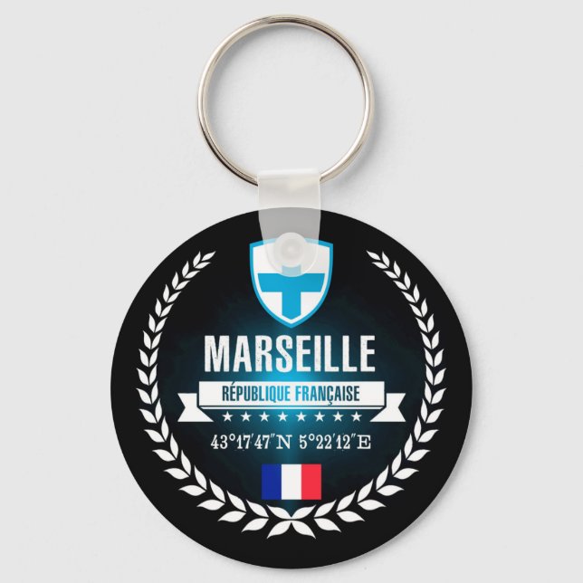 Marseille Schlüsselanhänger (Vorderseite)