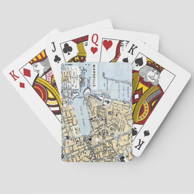 Marseille Spielkarten (Rückseite)