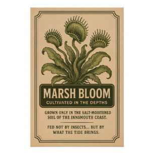 Marsh Bloom - Kultiviert in den Tiefen Poster