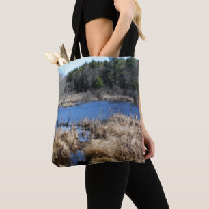 Marsh im Frühling Tasche