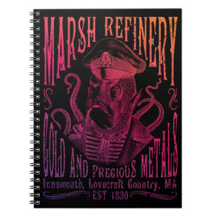 Marsh Refining Company Innsmouth Lovecraft Notizblock