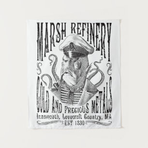 Marsh Refining Company Innsmouth Lovecraft Wandteppich