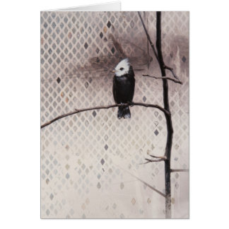 Marsh Tyrant Blank Card von Andrew Denman