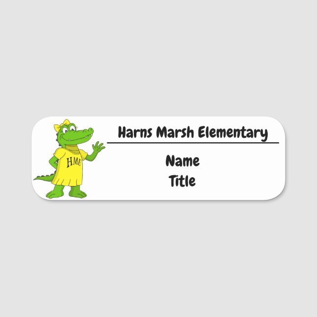 Marsha Name Tag Namensschild (Vorderseite)