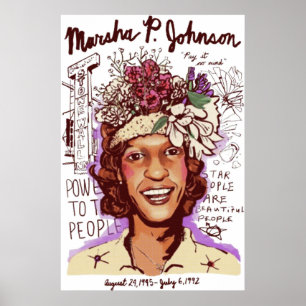 Marsha P Johnson Poster