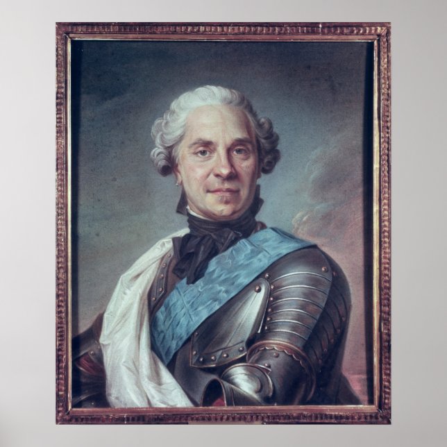 Marshal Maurice de Saxe Poster (Vorne)
