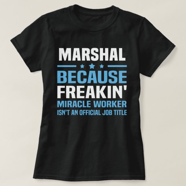 Marshal T-Shirt (Design vorne)
