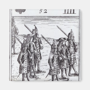Marshal Tallard und andere französische Generäle Magnet
