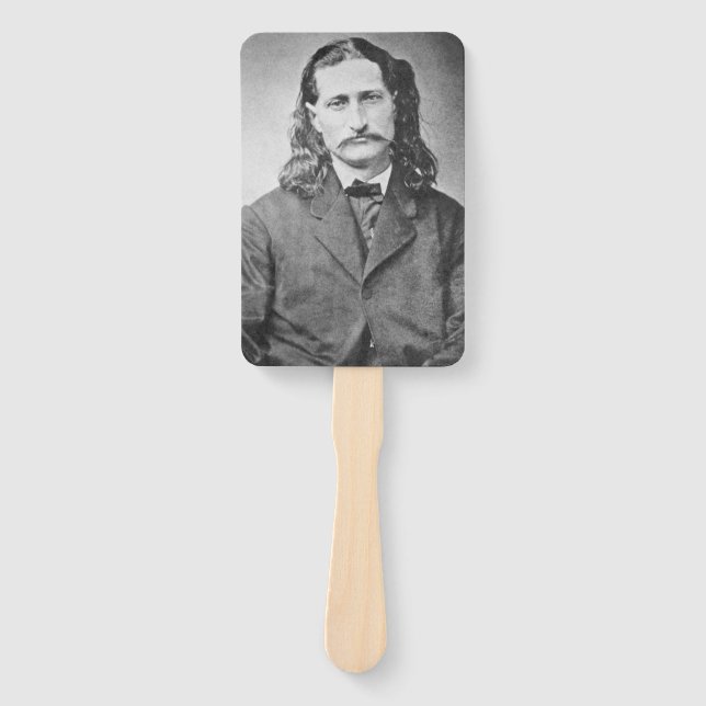 Marshal Wild Bill Hickok Old West Gunfighter Fächer (Vorderseite)