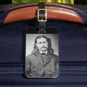 Marshal Wild Bill Hickok Old West Gunfighter Gepäckanhänger