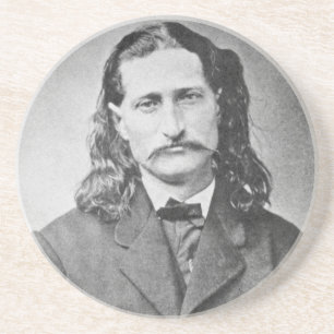 Marshal Wild Bill Hickok Old West Gunfighter Getränkeuntersetzer