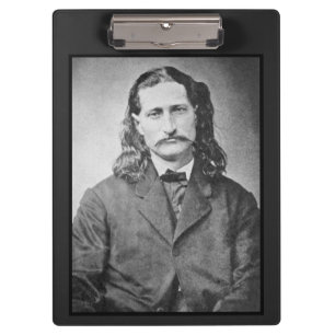 Marshal Wild Bill Hickok Old West Gunfighter Klemmbrett