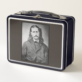 Marshal Wild Bill Hickok Old West Gunfighter Metall Brotdose