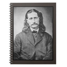 Marshal Wild Bill Hickok Old West Gunfighter Notizblock