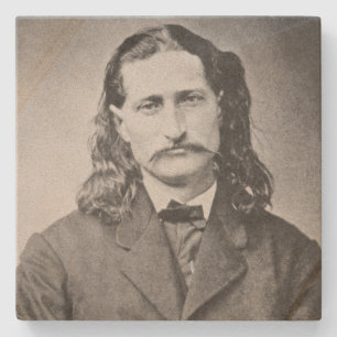 Marshal Wild Bill Hickok Old West Gunfighter Steinuntersetzer