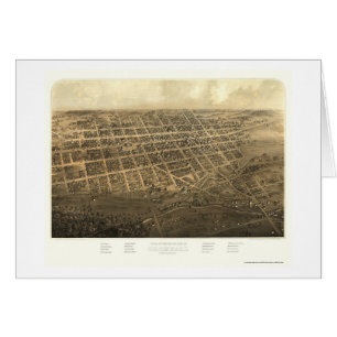 Marshall, carte panoramique de MI - 1868