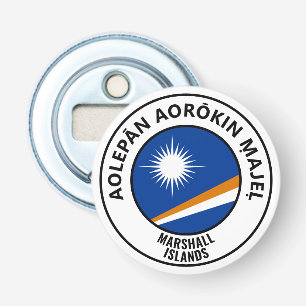 Marshall Islands Flag Gorgetic Patriotic Bottle Flaschenöffner