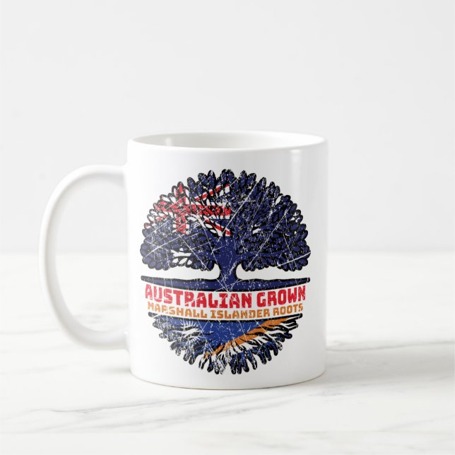 Marshall Islands Islander Australien Kaffeetasse (Links)