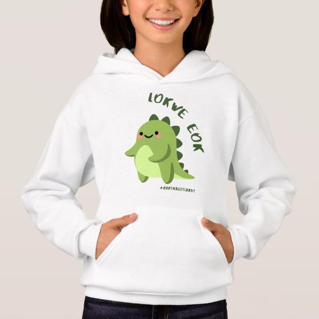 Marshall Islands Pacific Islander (Hallo!) Hoodie (Vorderseite)