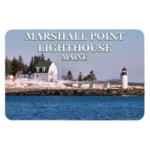 Marshall Point Lighthouse, Maine Flexi Magnet