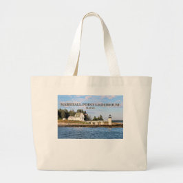 Marshall Point Lighthouse, Maine Jumbo Tote Bag Stoffbeutel
