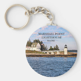 Marshall Point Lighthouse Maine Schlüsselanhänger