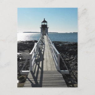 Marshall Point Lighthouse Postkarte