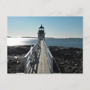 Marshall Point Lighthouse Postkarte