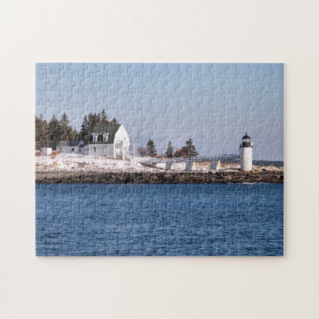 Marshall-Punkt-Leuchtturm, Hafen Clyde Maine (Horizontal)