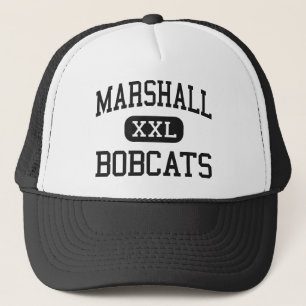 Marshall - Rotluchse - hoch - Marshall Arkansas Truckerkappe