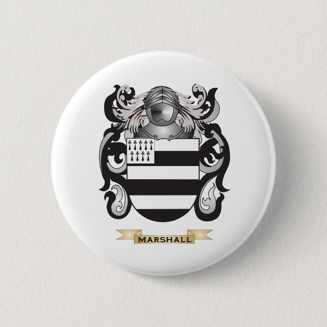 Marshall-Wappen (Familienwappen) Button (Vorderseite)