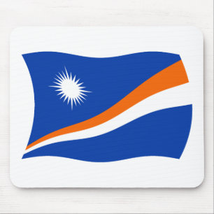 Marshallinseln-Flagge-Mauspad Mousepad